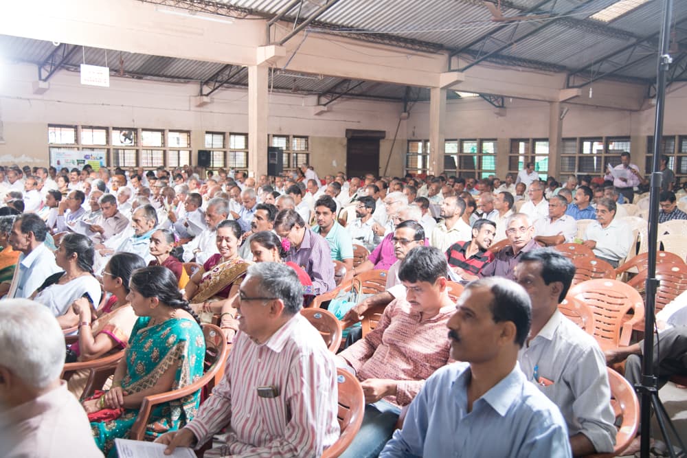 Members at the TRC general body meeting